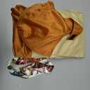 ReliBeauty Earhart Historical Costume Kids Aviator Costume for Girls with Hats, Glasses and Scarves,Yellow (12/160)