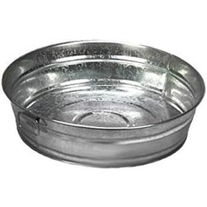 American Metalcraft ATHG14 Galvanized Steel Tub, Silver, 95 Oz – Hosting Essentials Home, Bar, Restaurant, Party and Catering Accessories for Condiments, Sandwiches, and Beverages