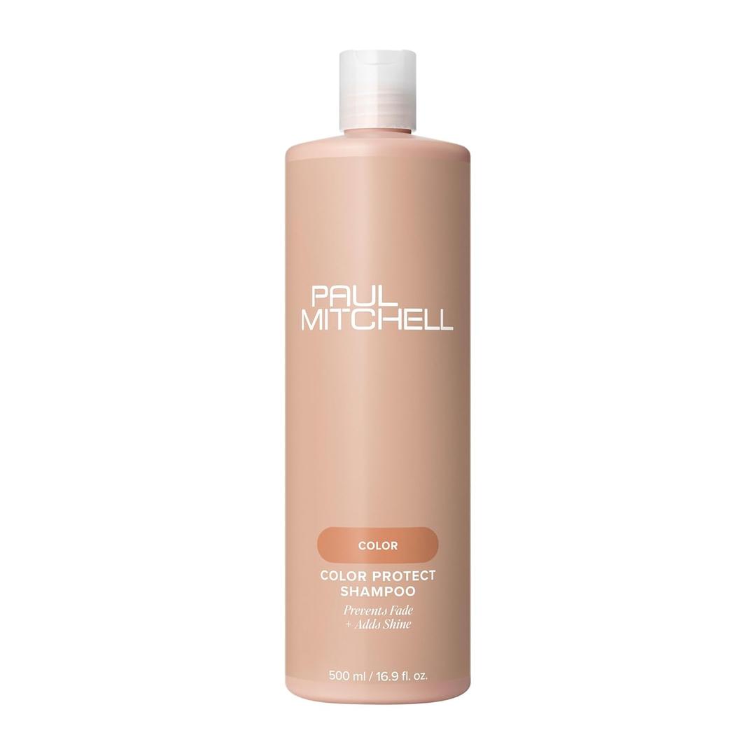 Paul Mitchell Color Protect Shampoo, Prevents Fade + Adds Shine, For Color-Treated Hair (16.9 Fl Oz (Pack of 1))