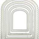 Nesting Arch Die Cuts Embossing Cutting Dies, for DIY Scrapbooking Photo Album Decorative Embossing Paper Dies for Card Making Templated Scrapbooking Die-Cuts