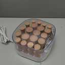 Conair Double Ceramic Hot Rollers for Long, Medium, and All Hair - Hair Curler - Hair Roller Clips Included - 1/2 inch, 3/4 inch, and 1 inch Rollers