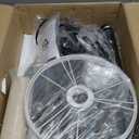 Dimmable Floor Lamp - 3 Lights Arc Floor Lamps for Living Room, 1000LM Modern Tall Standing Lamp With Beige Shades, Mid Century Tree Floor Lamp for Bedroom Office, 3 LED Bulbs Included - Brown