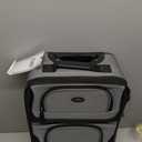 U.S. Traveler Rio Lightweight Softside Rolling Carry-on Suitcase, 2-Wheel Set, Grey