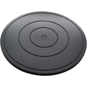 16 Inch Lazy Susan Turntable Heavy Duty Rotating Swivel Stand Lazy Susan with Steel Ball Bearings Flat Base Stand for TV/Computer/Monitor/Arts/Crafts/Bonsai/Statue/Cabinet Organizer