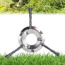 11PCS Trimmer Head & Blade Adapter Maintenance Kit, Brush Cutter Blade Adapter Set,with 9 Inch Steel Wire Grass Trimmer Head,Easy Installation Garden Tool Accessories