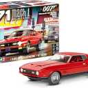 Revell Level 4 Model Kit 1971 Ford Mustang Mach 1 James Bond 007 "Diamonds are Forever (1971) Movie 1/25 Scale Model