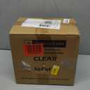 SureSave Beer Bottles with Easy Swing Cap | 16 Oz Clear Glass Bottle Set with Airtight Lid for Kombucha, Carbonated Drinks, Brewing, and Fermenting (6 Pack)