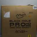 MVP Disc Sports Black Hole Pro HD 24-Chain Portable Disc Golf Basket with Transit Bag