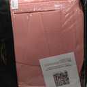 Pink Car Seat Covers,5 Seats Universal Seat Covers for Cars,Luxury Leather Comfortable Automotive Car Seat Protector Universal Fit for Most Cars SUV Sedans (Full Set)