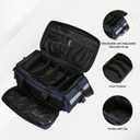 Medical Bag,First Aid Bag,Emergency Bag, Organizer Professional First Responder Trauma Bag with Detachable Dividers for Nurses,Home Health Care, EMT(Bag Only), 19.7 inches x 11.8 inches x 9.1 inches