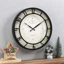 FirsTime & Co. Kensington Wall Clock, Brown (Oil Rubbed Bronze)