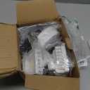 Onforu 70W LED Dusk to Dawn Flood Lights, 7000LM White Exterior Security Outdoor Lighting,IP65 Waterproof Outdoor 3 Adjustable Heads Photocell Light Fixture, 6500K Floodlight for Garage, Patio, Yard