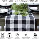 DII Handmade Chindi Tabletop, Reversible and Machine Washable, Table Runner, 14x72, Nautical Blue