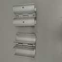 2 Pack Aluminum Snap-On Hinge for PVC Doors Vents or Gates,Perfect for Door Hinges for PVC Built Items (1.23 Inch/31mm)