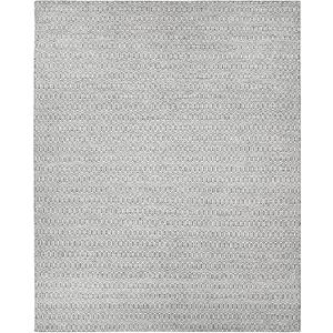 Solo Rugs Chatham Hand Woven Area Rug, , Beige and Charcoal 5x10 Feet