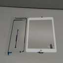 for White iPad Air 2 2nd Generation Touch Screen Digitizer Glass Replacement Modle A1566 1567 with Adhesive+Tool Repair Kit (Only for Professional Person,Not Include LCD)