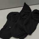 All Black 5-Pack Low Socks M