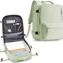 WONHOX Large Travel Backpack Carry on Flight Approved Laptop Work Business Backpack for Women Men Mochila de Viaje