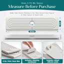Large Faucet Mat for Kitchen Sink - Stone Drying Mat for Kitchen Counter, Diatomite Fast Drying Stone Sink Tray, Super Absorbent, Stylish Decor and Protector for Bathroom (Light Grey, 23.6" x 5.5")