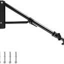 Selens Wall Mount Boom Arm with Triangle Base, Max Length 51inches/130cm Adjustable Camera Mount Up to 4.26ft for Photography Studio Video Strobe Flash, Ring Light, Softbox, Umbrella Reflector etc.