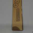 CANDWAX Ivory Taper Candles 12 inch Dripless - Set of 4 Tapered Candles Ideal as Dinner Candles - Smokeless and Unscented Taper Candles Long Burning - Hand Poured Tall Candlesticks