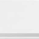 MANCHAP 12 Pack 13.8 x 10.6 Inch White Fast Food Tray, Rectangular Restaurant Serving Trays, Plastic Cafeteria Trays Food Trays for Restaurant, Coffee Shop