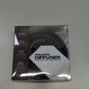 Travel Hair Dryer Diffuser, Segbeauty Collapsible Portable Hair Diffuser, Profession Blow Dryer Diffuser Attachment for Natural Thick Hair, Suitable for Nozzle 1.65 inches to 1.77 inches - Black