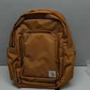 Carhartt 25L Classic Laptop Backpack, Durable Water-Resistant Pack W/ 15" Laptop Sleeve and Multiple Organizational Compartments, Carhartt Brown