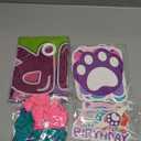 Dollhouse Birthday Party Supplies, Kids Birthday Cartoon Cat Party Decorations, Include Banner, Balloons, Cupcake Toppers, for Girls Cartoon Dollhouse Theme Baby Shower Party Supplies