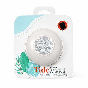 Seashell Bluetooth Speaker White 1