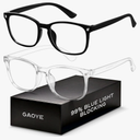 Blue Light Blocking Glasses - Fashion Square Fake Eyeglasses, Anti UV Ray Computer Gaming Glasses Blue Blockers for Women/Men