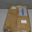 Side Table Sofa Tray for Couch Heavy Metal Base Swivel/Adjustable Height, Sofa Bed Bathroom Study TV Tray C Shaped End Table Nature