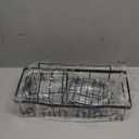 EUDELE Adhesive Shower Caddy, 5 Pack Rustproof Stainless Steel Bath Organizers With Large Capacity, No Drilling Shelves for Bathroom Storage & Home Decor (XL size, Black)