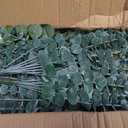 200 Pcs 8 Kinds Mixed Artificial Eucalyptus Stems Bulk Fake Silver Dollar Eucalyptus White Seeds Stems Bundle Faux Plants Greenery for DIY Bouquets Floral Arrangement Wedding Engagement Party Decor