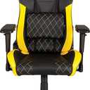 Corsair T1 Race, Gaming Chair, High Back Desk & Office Chair, Black/Yellow