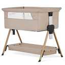 Dream On Me Lilly Bassinet & Bedside Sleeper in Beige
 (Crib)
