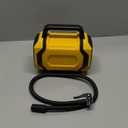 Tire Inflator Portable Air Compressor, 6X Fast 150PSI Air Pump for Car Tires, Cordless Car Motorcycle Balls Bike Pump, Tire Inflator Pressure Gauge, 12V Auto Shut-off Tire Pump, LED DisplayLight (Yellow)