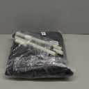 EPN Dog Car Seat for Large Dogs, Foldable Pet Car Seat with Waterproof Oxford Fabric, Non-Slip Bottom, Reinforced Support & Storage Pockets, Ideal for Road Trips (Grey)