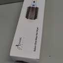 Aima Beauty One Step Dryer & Volumizing Hot Air Brush, Blow Dryer, Ceramic Straightener, Curler & Hot Comb 4 in 1 Salon Ionic Hair Styling Tools, White (2.3"/ 60mm Oval Barrel)