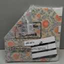 PerKoop 6 Pcs Magazine File Holder Foldable Decorative Cardboard File Folders 6 Patterns Floral Colored Magazine Rack with Printable Sticker Labels for School Office Home Desk (Floral)