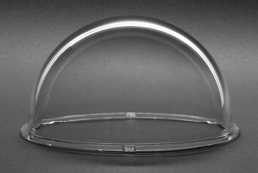 JMX 3.1 Inch Acrylic Indoor/Outdoor CCTV Clear Camera Dome Cover Security Camera Housing (Transparent)