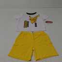 Boys Pajama Set 2 Piece - Mario, Sonic, Pokemon, Scooby Doo - Short Sleeve Top & Shorts Pajama Set - Kids & Toddler Pajamas (10)