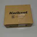 Kwikset Sedona Interior Privacy Door Handle with Lock, Door Lever for Bathroom and Bedroom, Satin Nickel Reversible Keyless Push Button Lock Door Lever, with Microban Protection