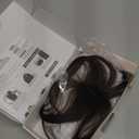 Bangs Hair Clip Human Hair, 100% Remy Human Hair, No Tangle & Smooth, 4x6 3D Wispy Bangs, 10g # Dark Brown