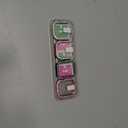 Goton 4-Pack Bling Case for Apple Watch Series 11/10 Screen Protector Case 42mm, Women Glitter Diamond Rhinestone Protector for iWatch Cover Accessories 42 mm (Red+Rose Gold+Starlight+Black( Glass))