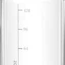 Qianfenie 1.5 Gallon Glass Jar with Lid Wide Mouth, Large Mason Jar with Airtight Screw Lid and Handle, Big Storage Jar with 2 Scale Marks for Kitchen Food, Pantry Organization (5700ML/192OZ)