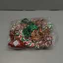 Geelin 24 Pcs Christmas Gift Pull Bows Peel Stick 6 Style Christmas Confetti Gift Bows Xmas for Tree Presents Package Baskets Wedding Party Decor Birthday