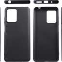 Case for Blackview A53/Blackview A53 Pro Phone Case - Frosted Black Thin Soft Silicone Phone Case Shockproof Full Body Protective Bumper Cover for Blackview A53 Pro Case (6.5") - Black