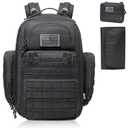 Diaper Bag Backpack for Dad, DBTAC Large Baby Nappy Bag for Men w/Changing Mat, Insulated+Wipe Pockets, Stroller Straps, Black