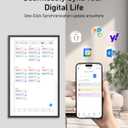 15.6 inch Digital Calendar, 2025 Smart Calendar for Home Organization, IPS FHDTouchscreen Interactive Display, Wall Planner Smart Family Schedules/Digital Picture Frames for Wall/Desk Mountable